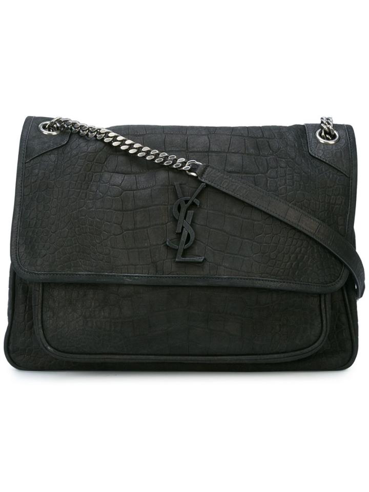 Saint Laurent Large Niki Bag - Black