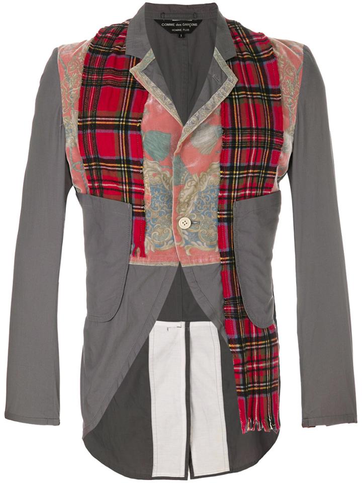 Comme Des Garçons Vintage Patchwork Jacket - Grey