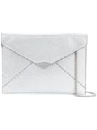Michael Michael Kors Barbara Large Envelope Clutch - Metallic