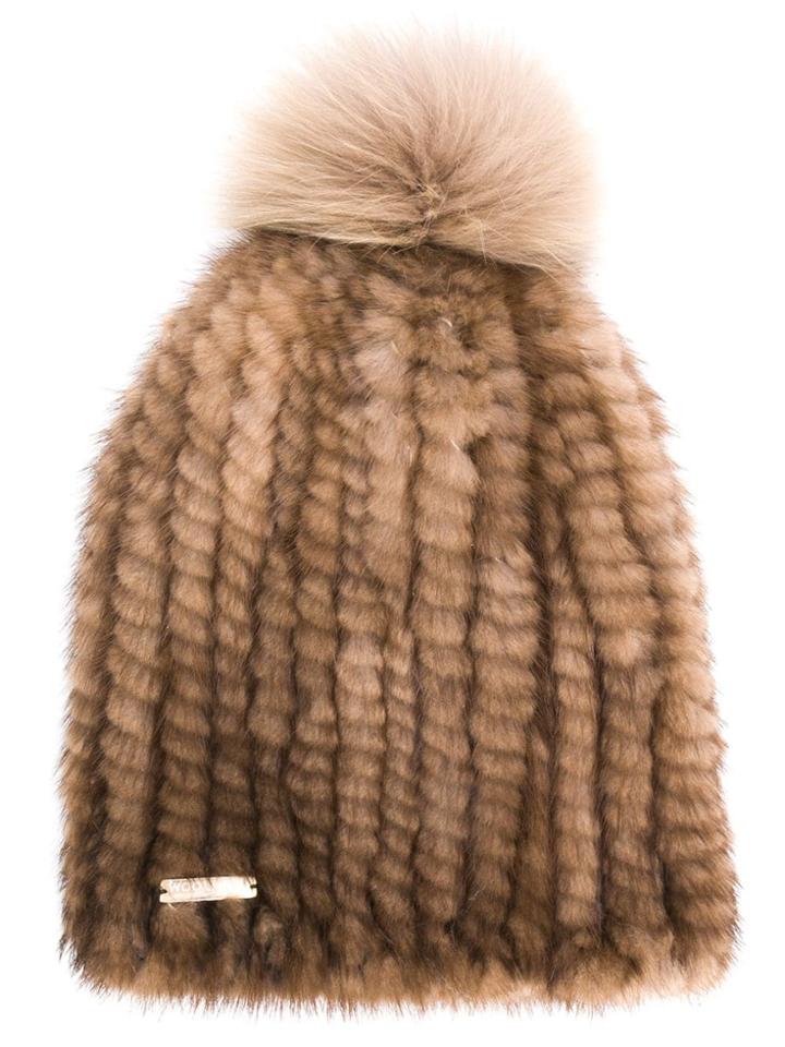 Woolrich Pom Pom Beanie - Neutrals