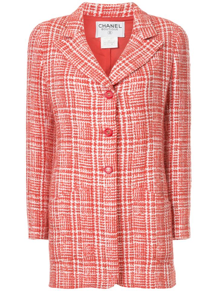 Chanel Vintage Long Sleeved Jacket - Red