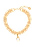 Sylvia Toledano Choker Chain Pearl Necklace - Metallic