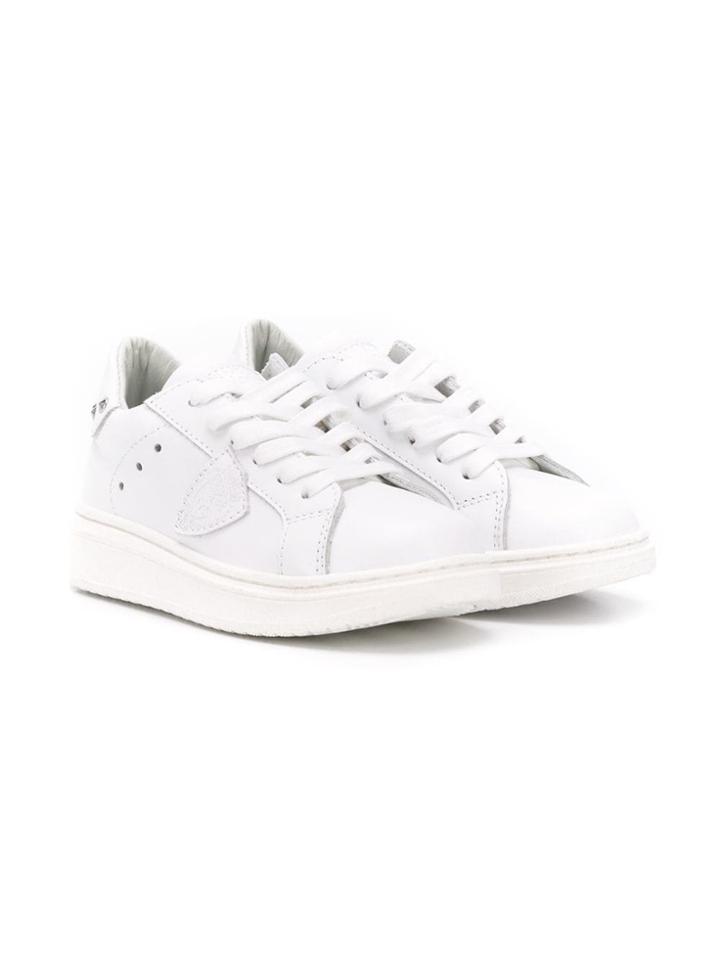 Philippe Model Kids Classic Lace-up Sneakers - White