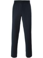 Lanvin Straight-fit Trousers, Men's, Size: 50, Blue, Viscose/wool