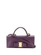 Salvatore Ferragamo Vara Bow Mini Bag - Purple