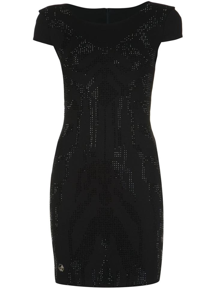 Philipp Plein 'super Geometric' Dress - Black