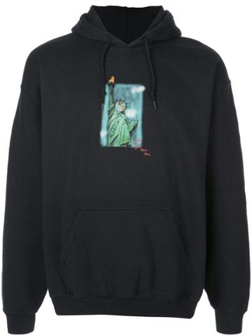 Travis Scott Astroworld Printed Hoodie - Black