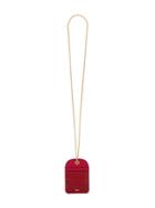 Chloé Walden Necklace-chain Cardholder - Red