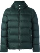 Michael Kors Hooded Puffer Jacket, Men's, Size: Medium, Green, Feather Down/nylon