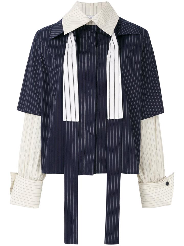 Jw Anderson Layered Shirt - Blue