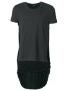 Unconditional High Low Hem T-shirt - Black