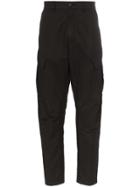 Stone Island Shadow Project Patch Pocket Straight Cotton Linen Blend