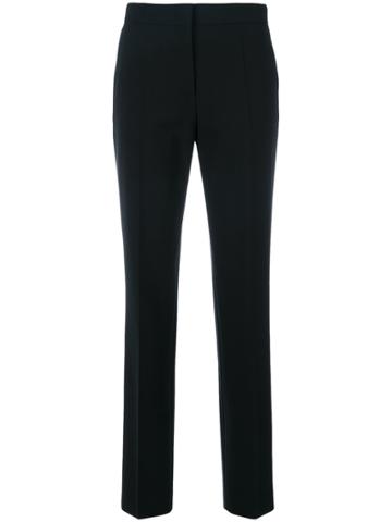 Alberta Ferretti Tasche A Filo Tailored Trousers - Black