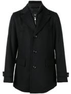 Boss Hugo Boss Built-in Gilet Coat - Black