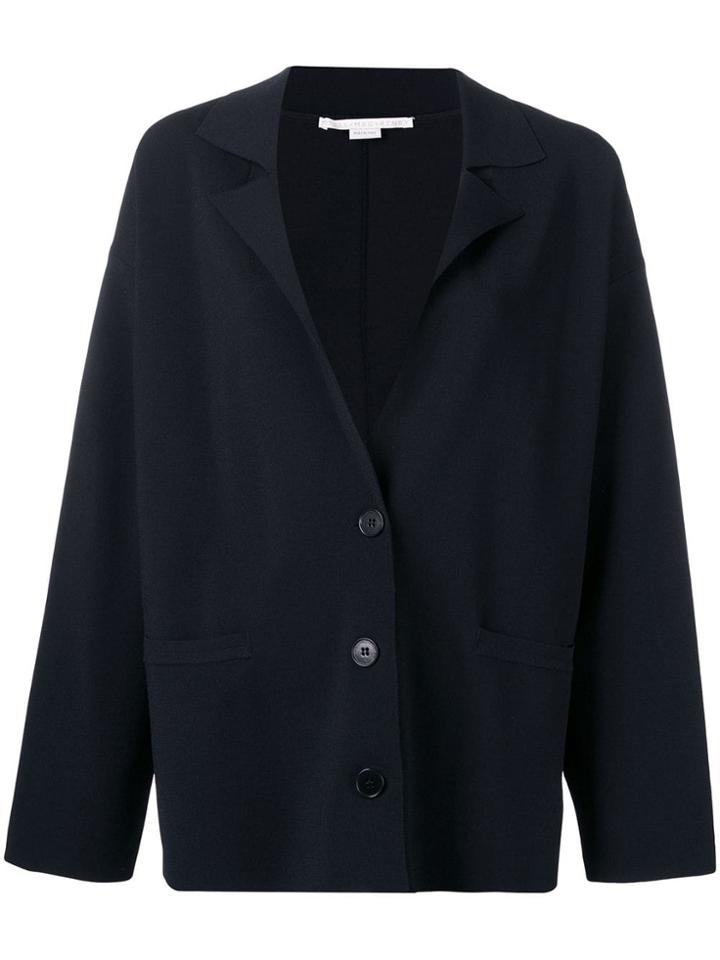 Stella Mccartney Deconstructed Blazer Jacket - Blue