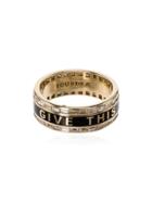 Foundrae Promise Diamond Ring - Gold/black