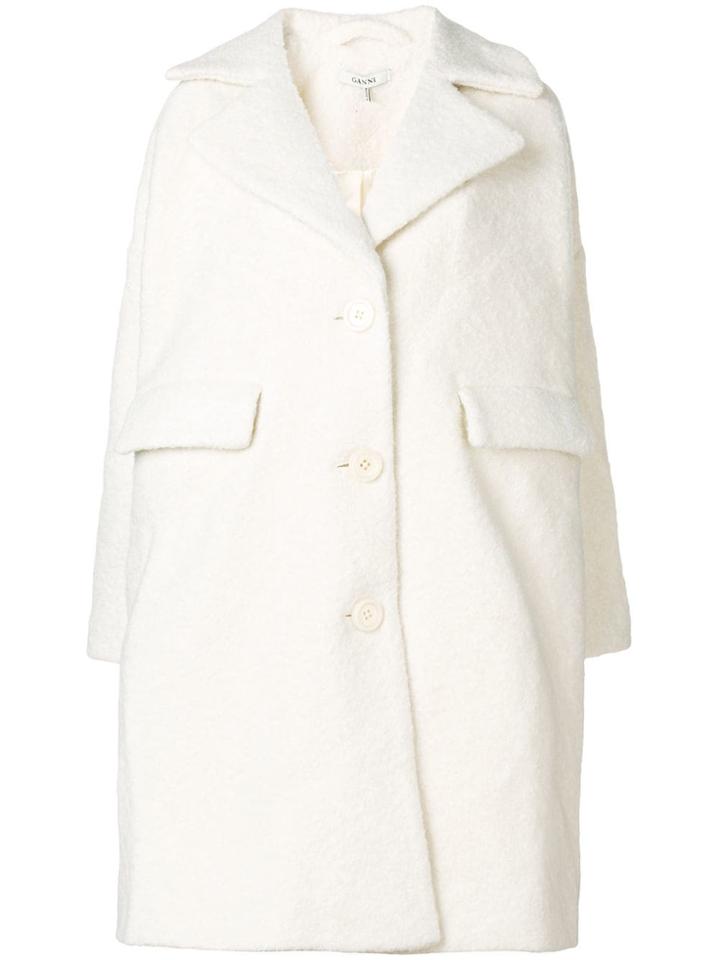 Ganni Oversized Trench Coat - Nude & Neutrals