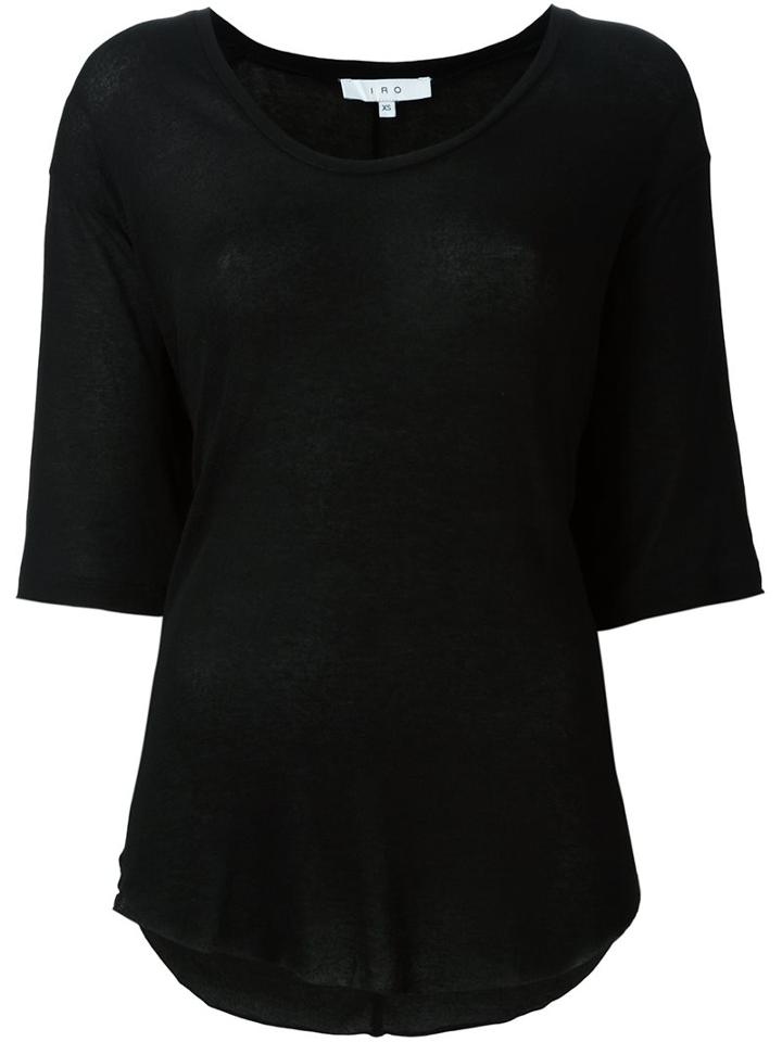 Iro Flared Shortsleeved T-shirt