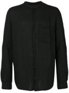 Poème Bohémien Chest Pocket Shirt - Black