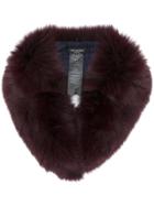 Yves Salomon Four Renard Scarf - Red