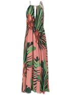 Osklen Tropical Print Maxi Dress - Multicolour