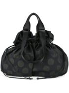 Y's Polka Dot Tote Bag - Blue