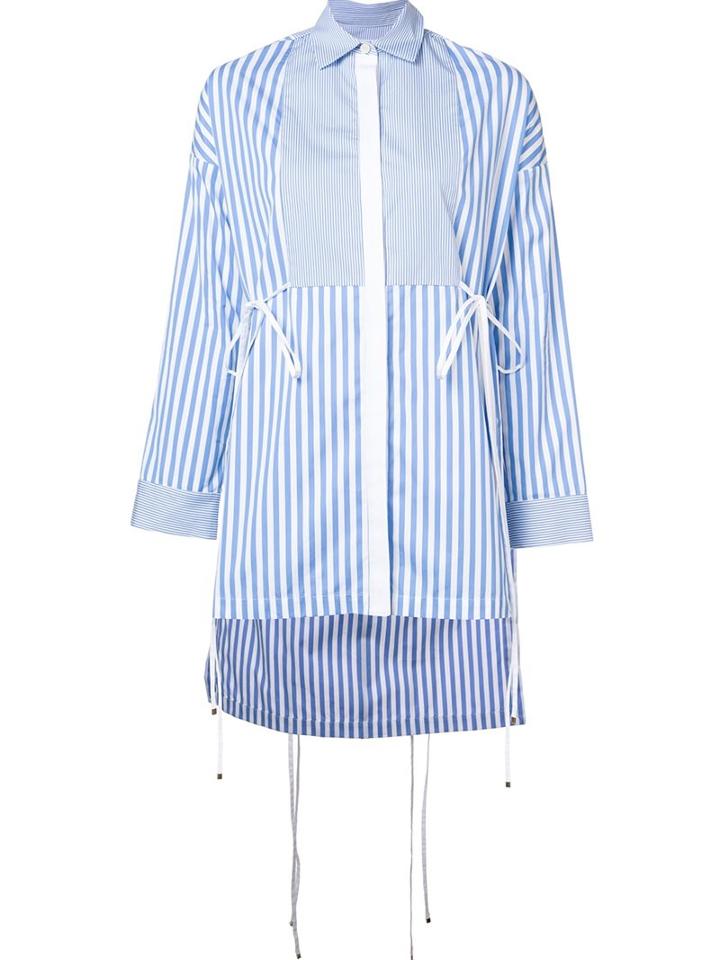 Rosetta Getty 'tuxedo' Shirt, Women's, Size: Large, Blue, Cotton