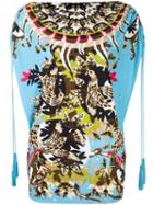 Roberto Cavalli Bird Intarsia Top