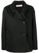 Marni Open Collar Jacket - Black