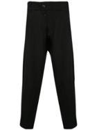 Cedric Jacquemyn Straight-leg Trousers - Black