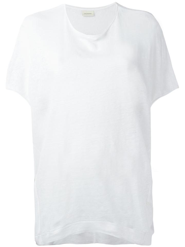 By Malene Birger - Wale T-shirt - Women - Linen/flax - Xs, White, Linen/flax