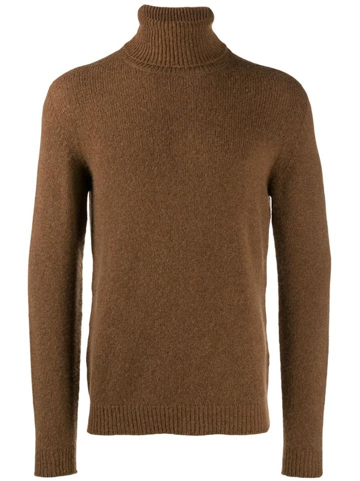 Nuur Turtleneck Sweatshirt - Brown