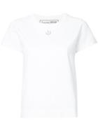 Tu Es Mon Trésor Power Button T-shirt - White