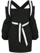 Manning Cartell Cold Shoulder Fitted Mini Dress - Black