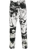 Just Cavalli Graphic Print Jeans - White