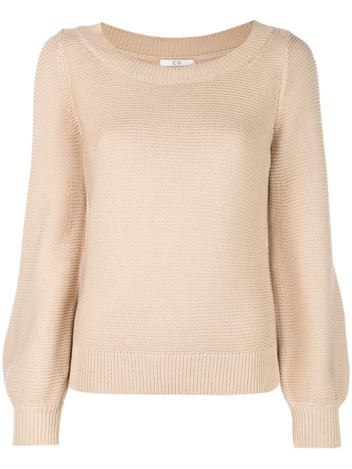 Co Bell Sleeve Jumper - Brown