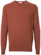 Gieves & Hawkes Classic Crew Neck Pullover - Yellow & Orange