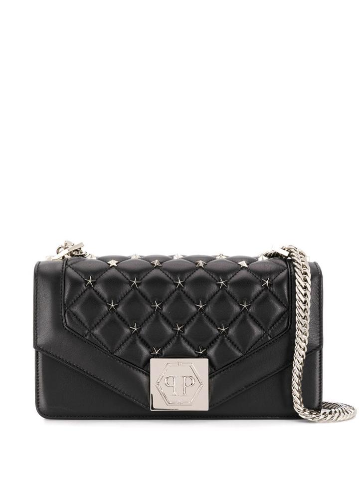 Philipp Plein Medium Star Shoulder Bag - Black