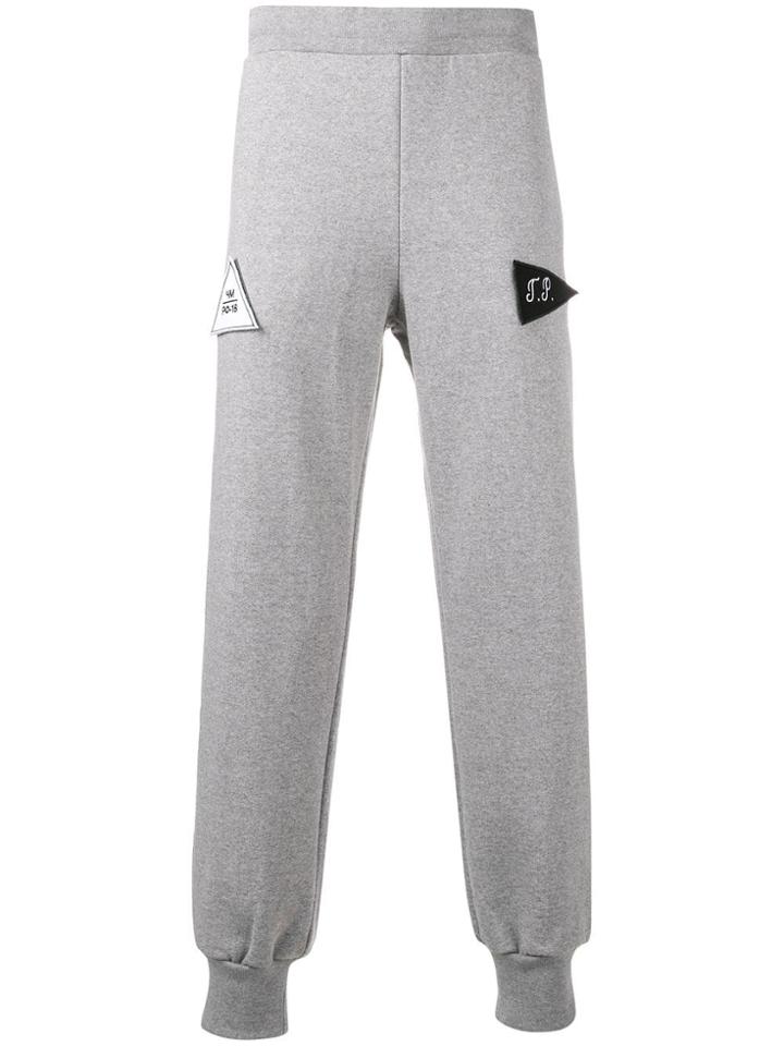 Gosha Rubchinskiy Patch Detail Sweatpants - Grey