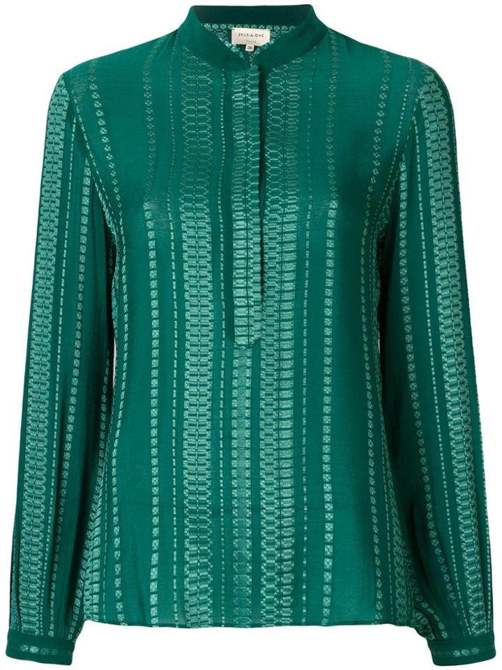 Zeus+dione Hera Blouse - Green