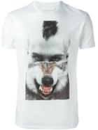 Neil Barrett Split Portrait T-shirt - White