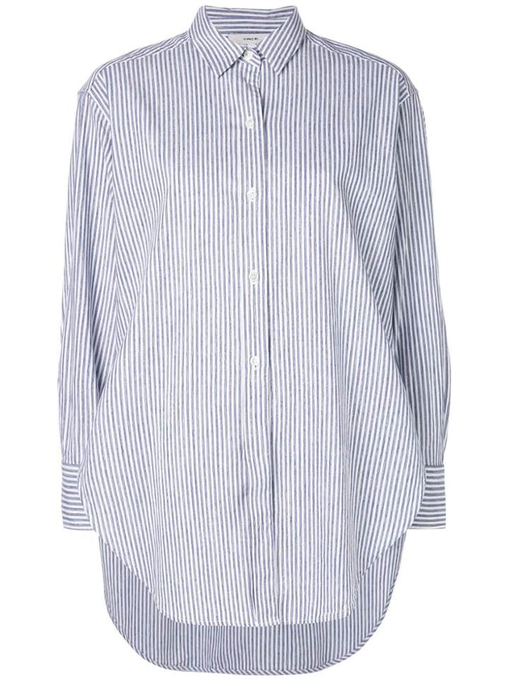 Vince Boxy Fit Shirt - Blue