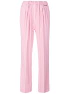 Twin-set Tapered Trousers - Pink & Purple