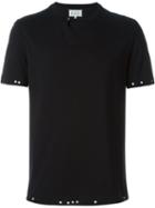 Maison Margiela Studded T-shirt, Men's, Size: 48, Black, Cotton
