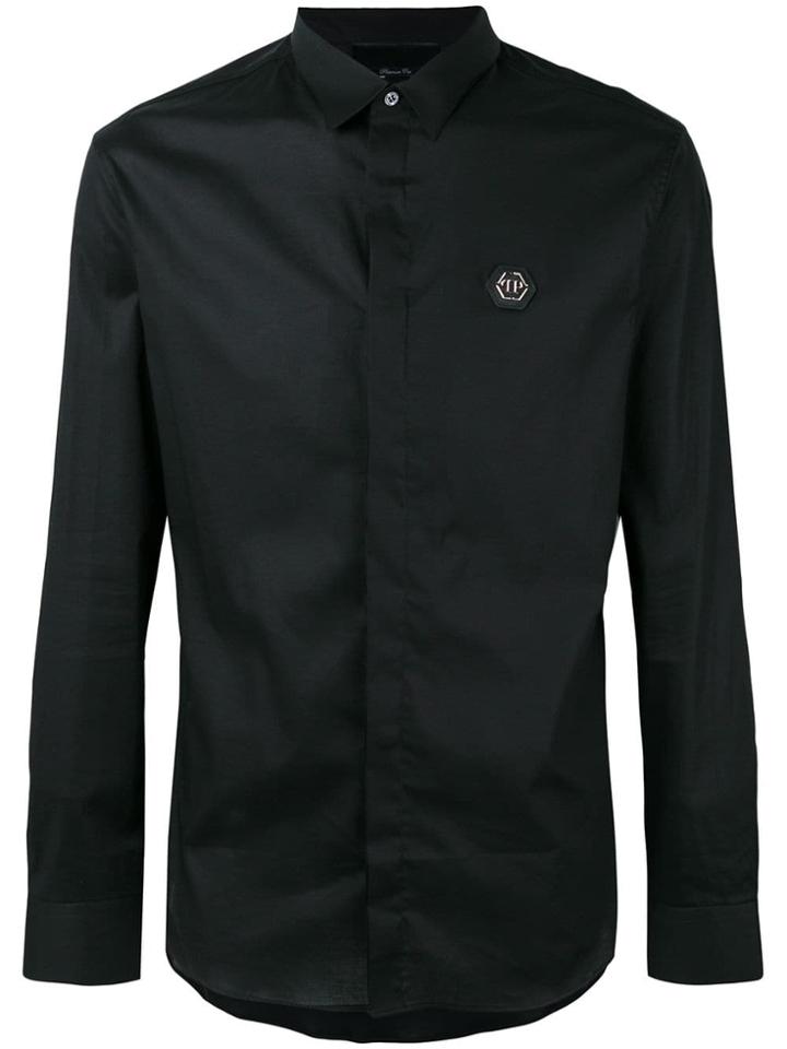 Philipp Plein Platinum Cut Skull Shirt - Black