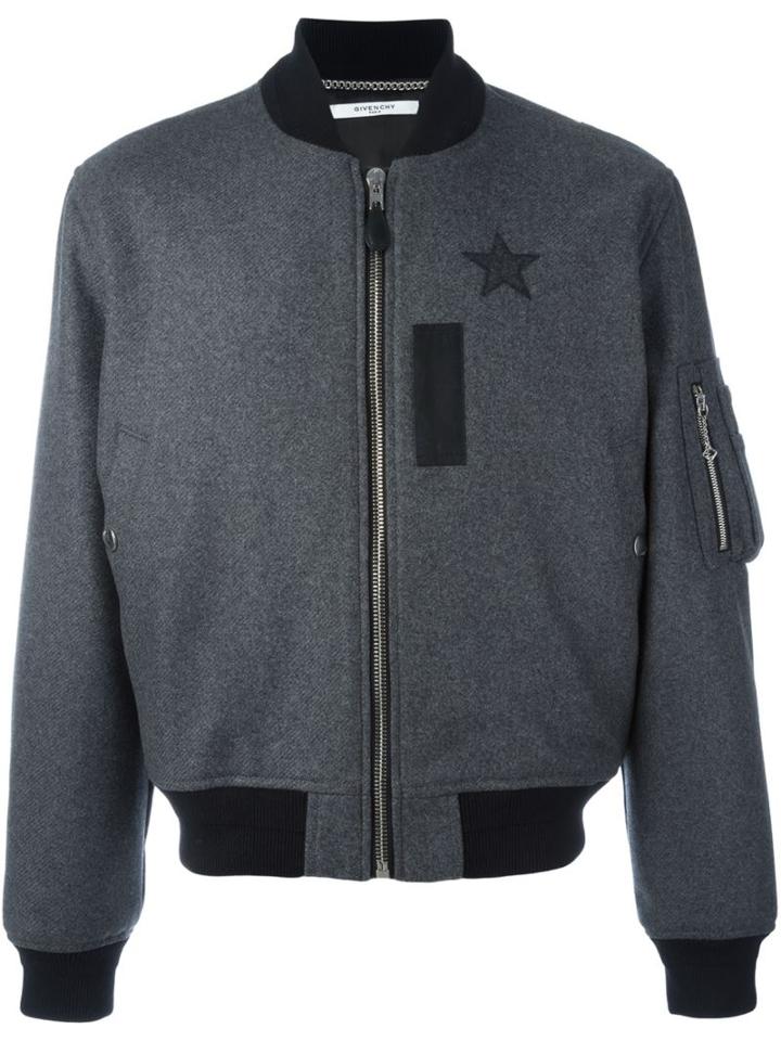 Givenchy Star Print Bomber Jacket