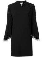 Aniye By Lace Trim Shift Dress - Black