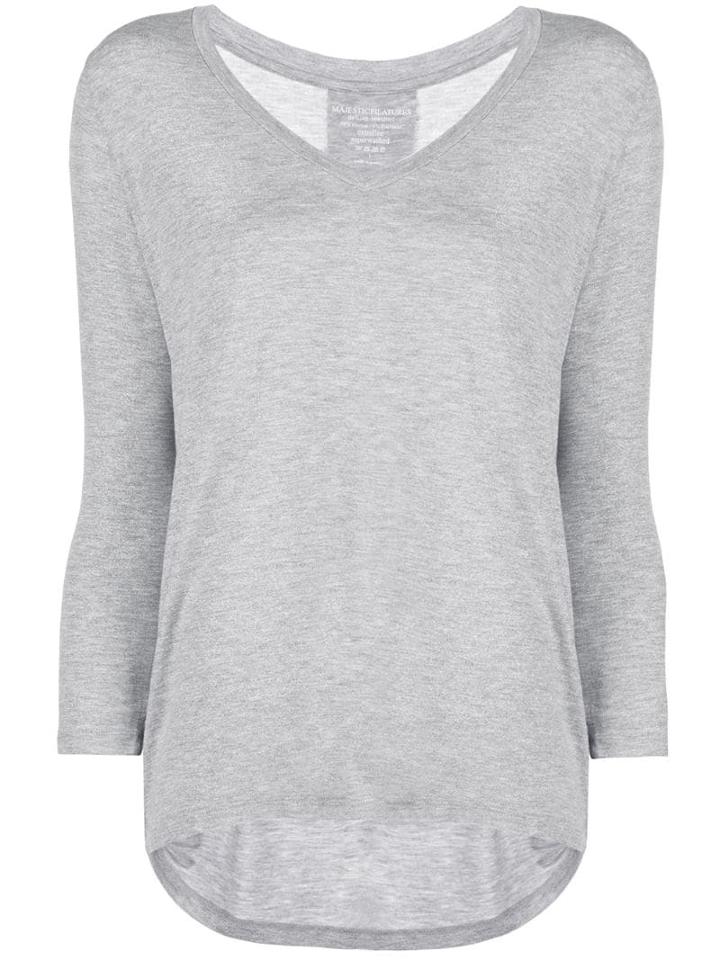 Majestic Filatures Extra Fine T-shirt - Grey