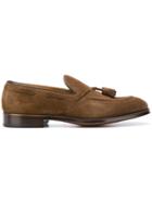 Doucal's Tasseled Loafers - Brown