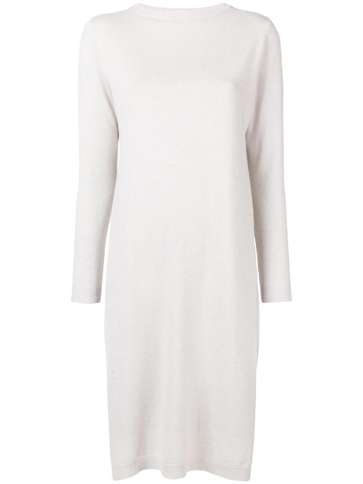 Peserico Layered Knit Dress - Nude & Neutrals